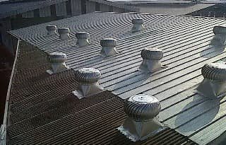 Pemasangan Turboair Turbine Ventilator proyek 14